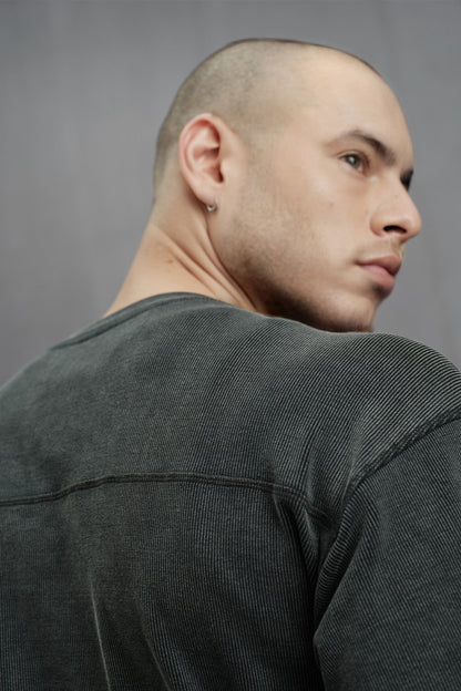 Charcoal Wash Long Sleeve T-shirt